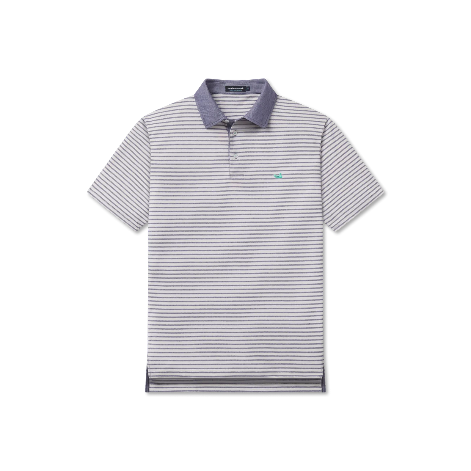 Albany Flats Stripe Polo