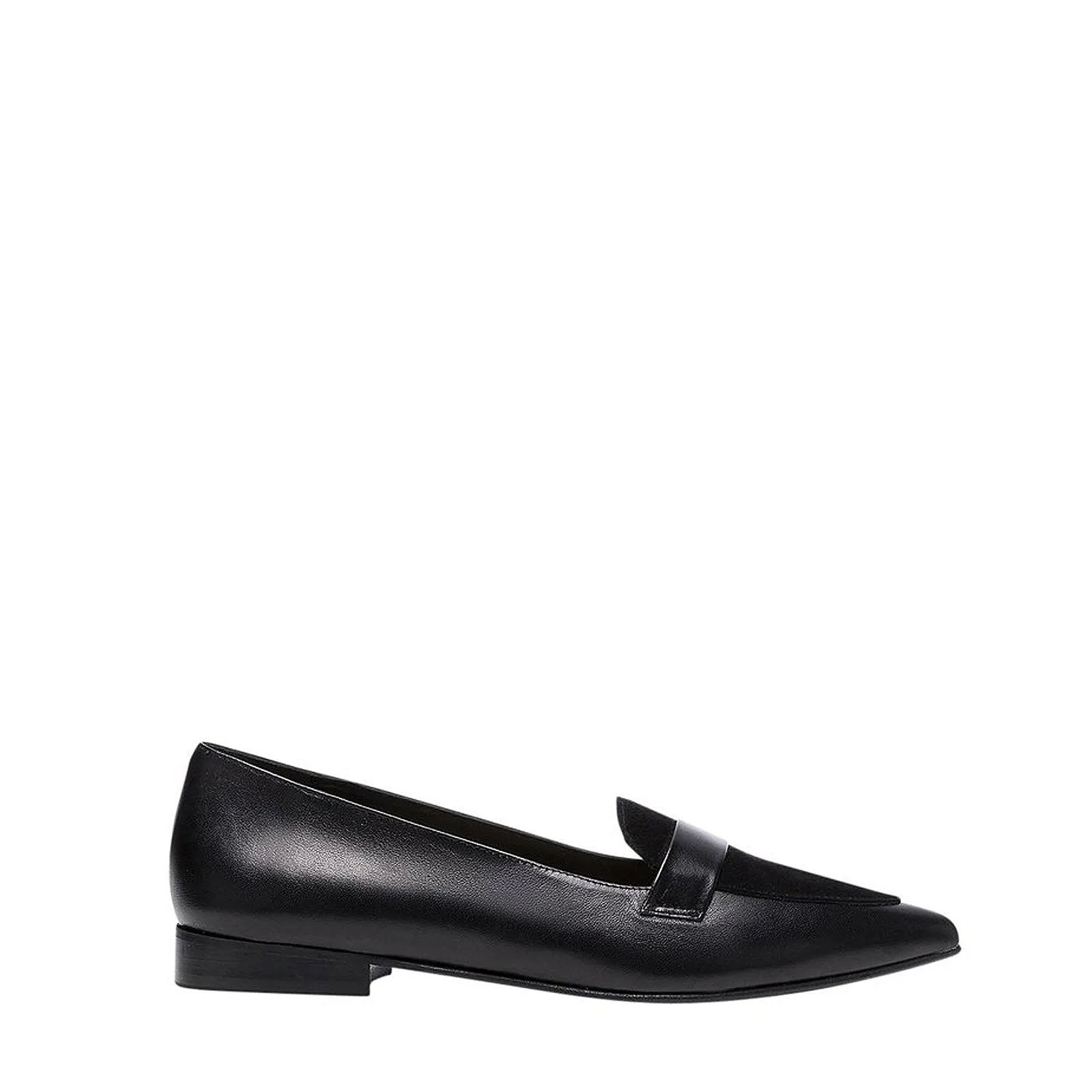 Alexandra Nappa Black Flats