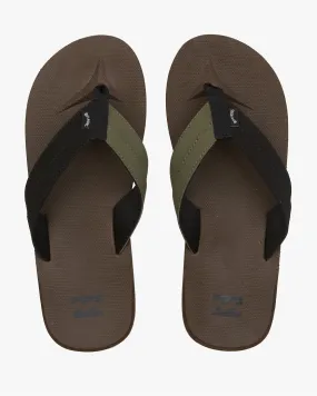 All Day Impact Slip-On Sandals - Chocolate