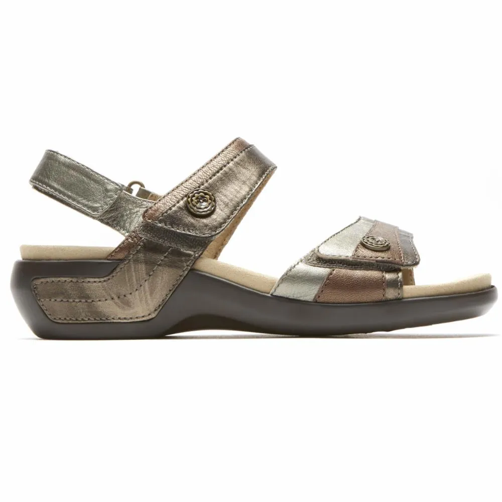 Aravon POWER COMFORT SANDALS KATHERINE METALLIC/MULTI