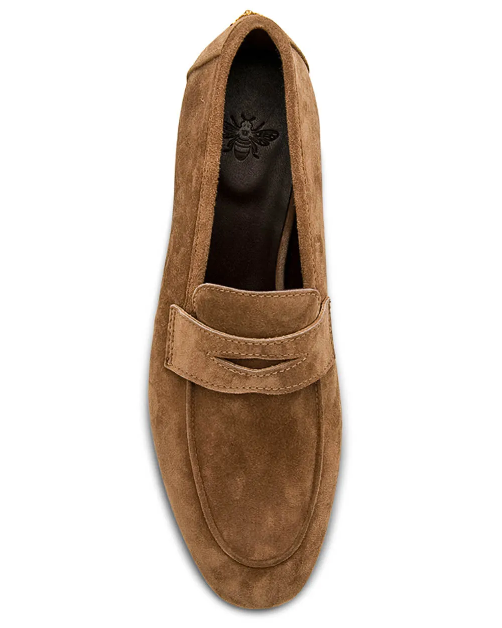 Beige Suede Park Avenue Loafer