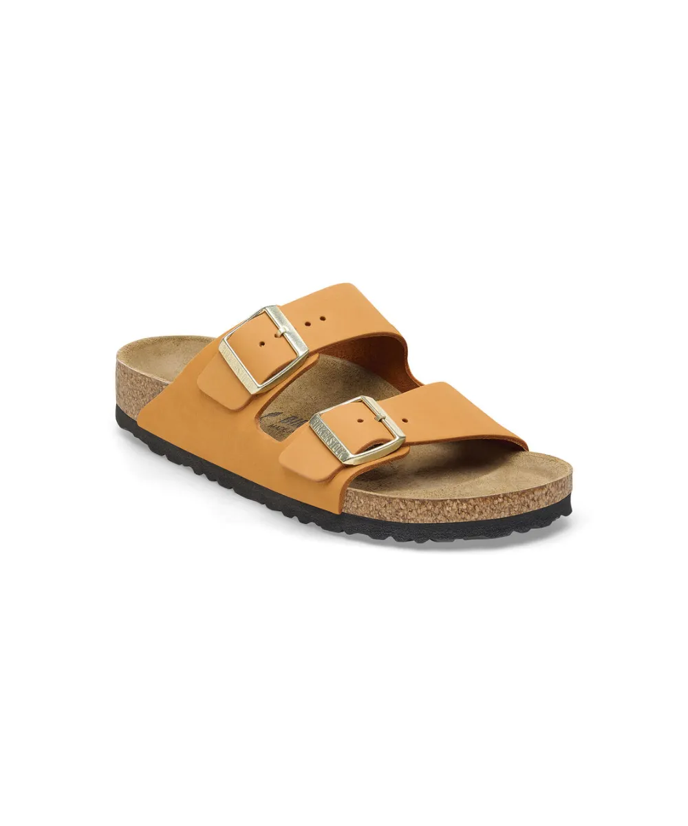 BIRKENSTOCK ARIZONA NARROW FIT IN BURNT ORANGE