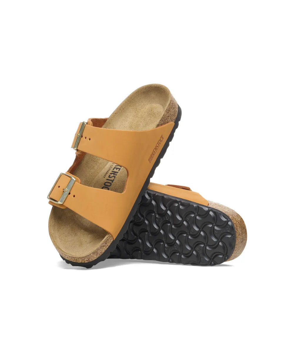 BIRKENSTOCK ARIZONA NARROW FIT IN BURNT ORANGE