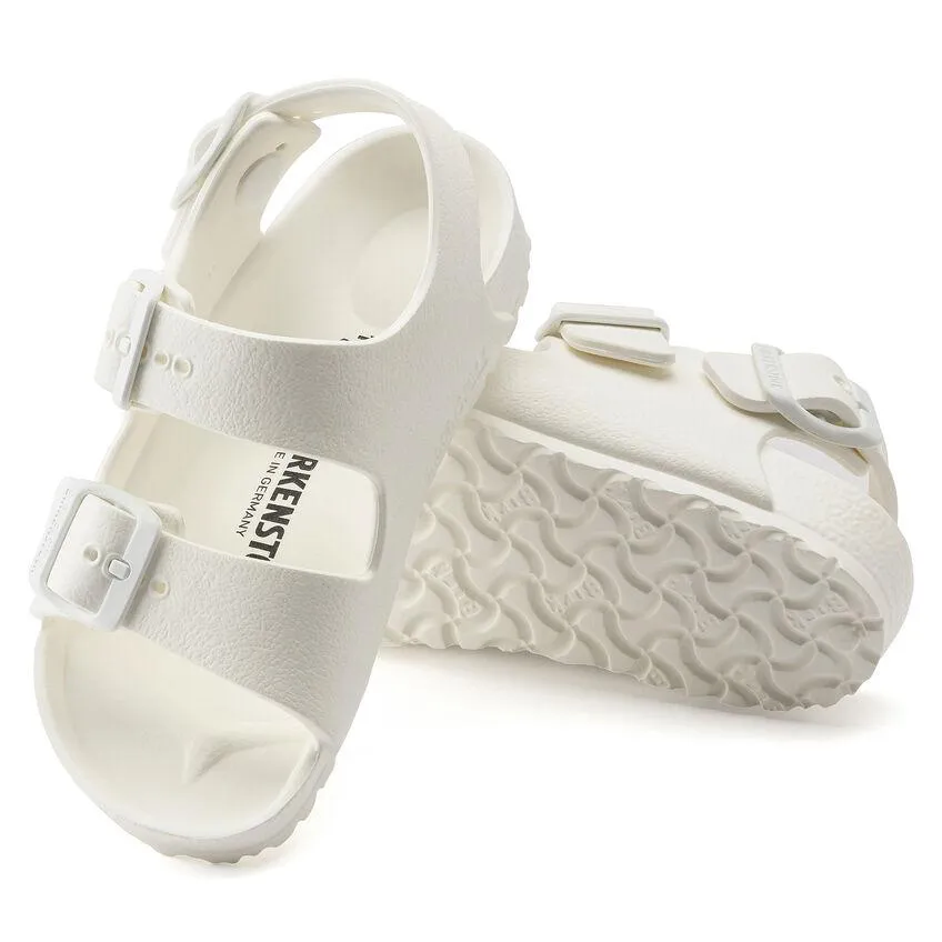 Birkenstock Boy's Milano White Essentials EVA