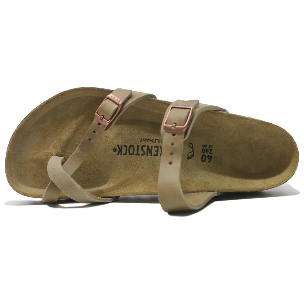 Birkenstock Mayari 1011433  Unisex Sandals - Tabacco Brown - UK 5