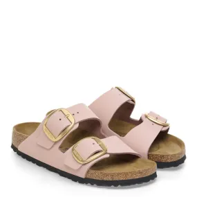 Birkenstock Women's Arizona Big Buckle Nubuck Leather in Soft Pink (Narrow WIdth)