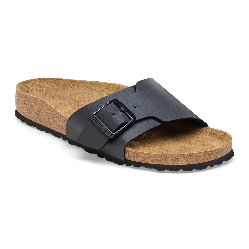 Birkenstock Women's Catalina Birko-Flor (Black - Narrow fit)