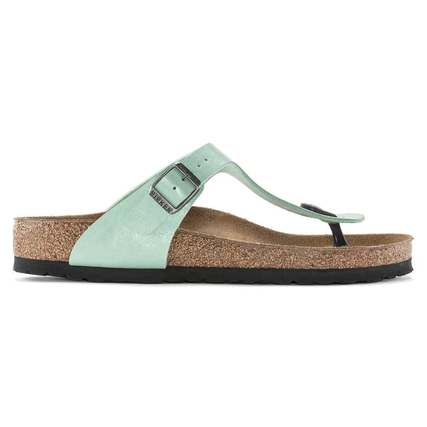 BIRKENSTOCK Women's Gizeh Birko-Flor (Graceful Matcha)