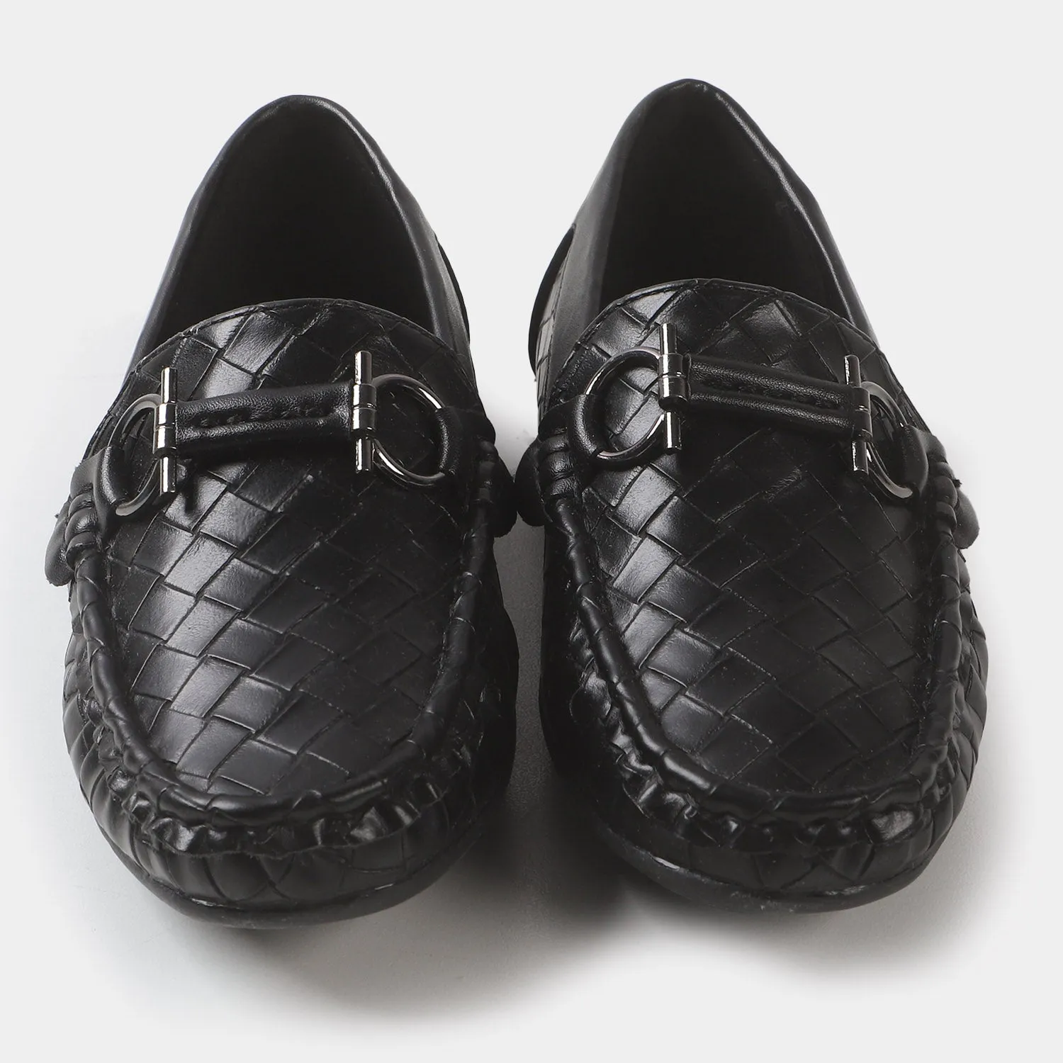 Boys loafers 202109-8 - BLACK