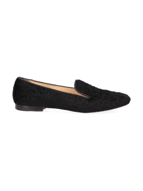 calf hair loafers