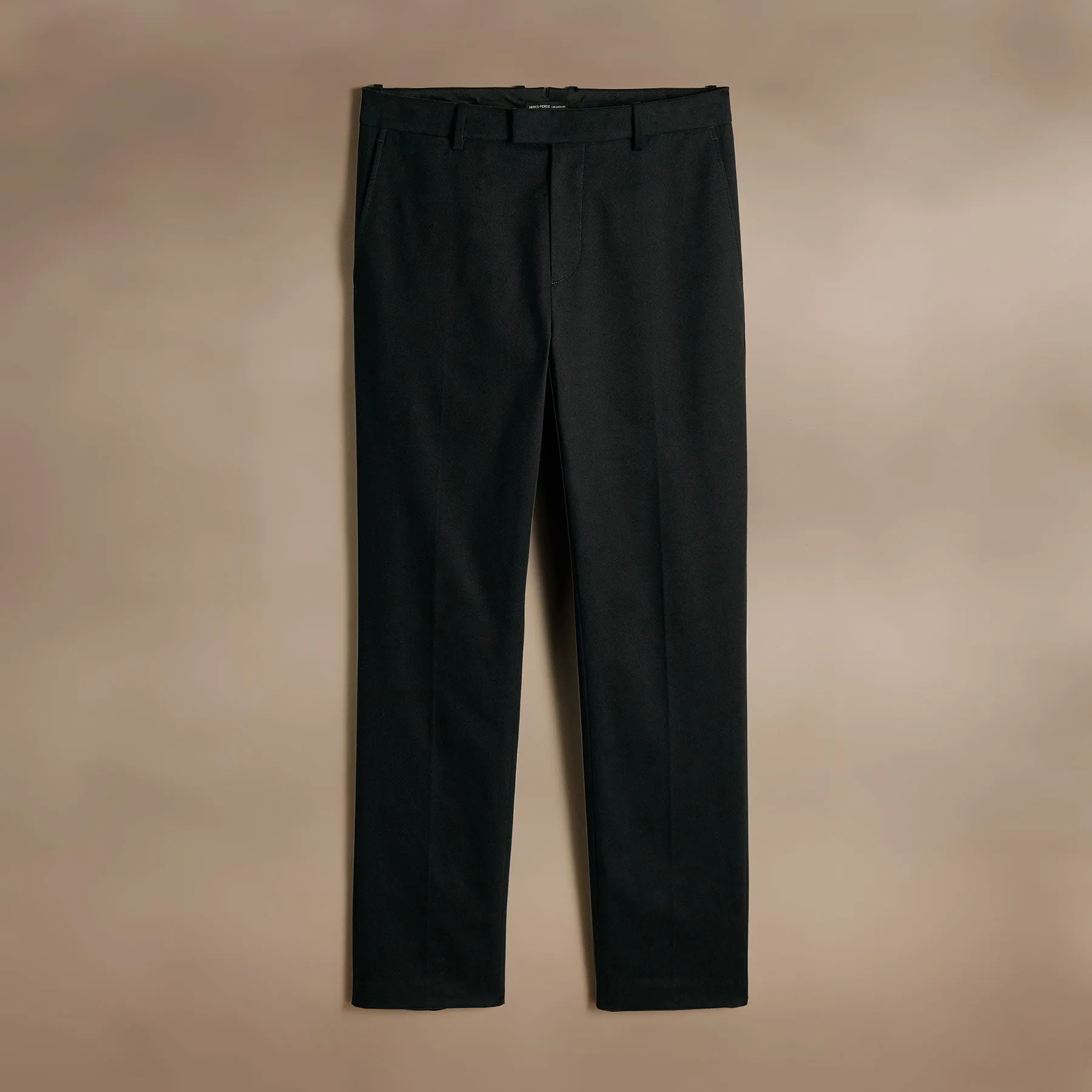 Cashmere Touch Twill Trouser - Black