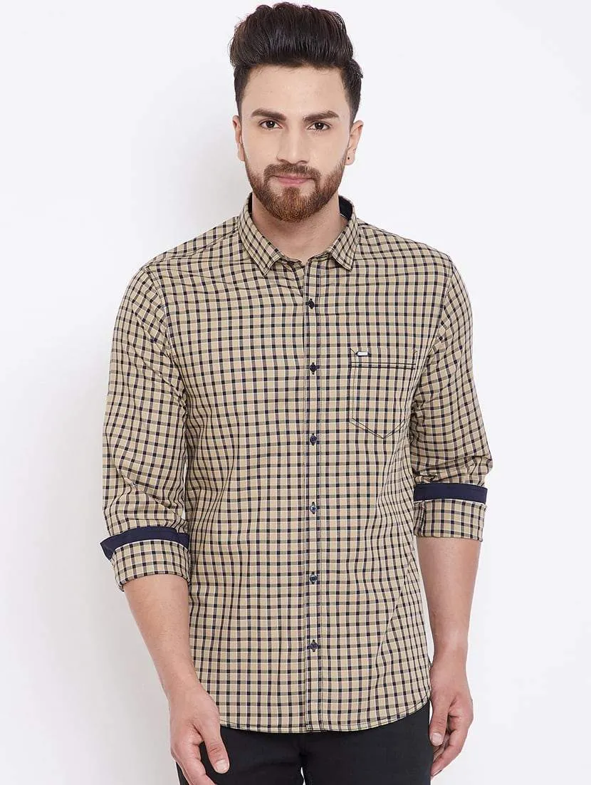 Checks Cotton Casual Shirt