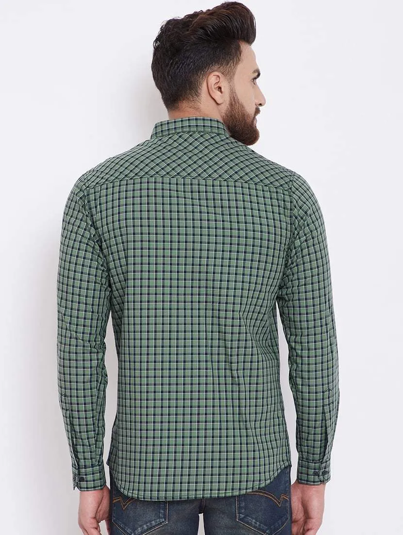 Checks Cotton Casual Shirt