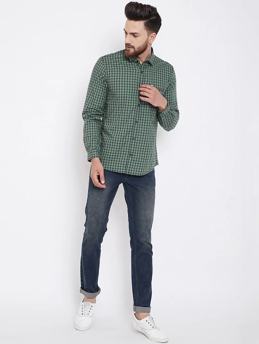 Checks Cotton Casual Shirt