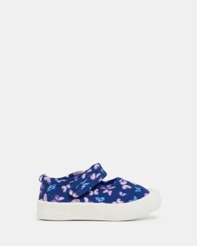 Classic Mj - Butterfly - Navy/Lilac