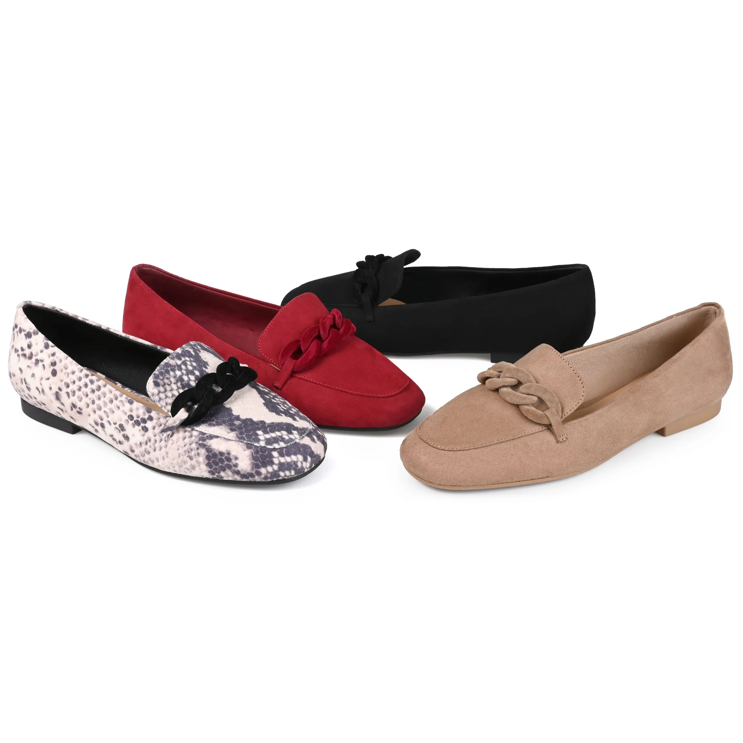 CORDELL LOAFER FLATS IN WIDE