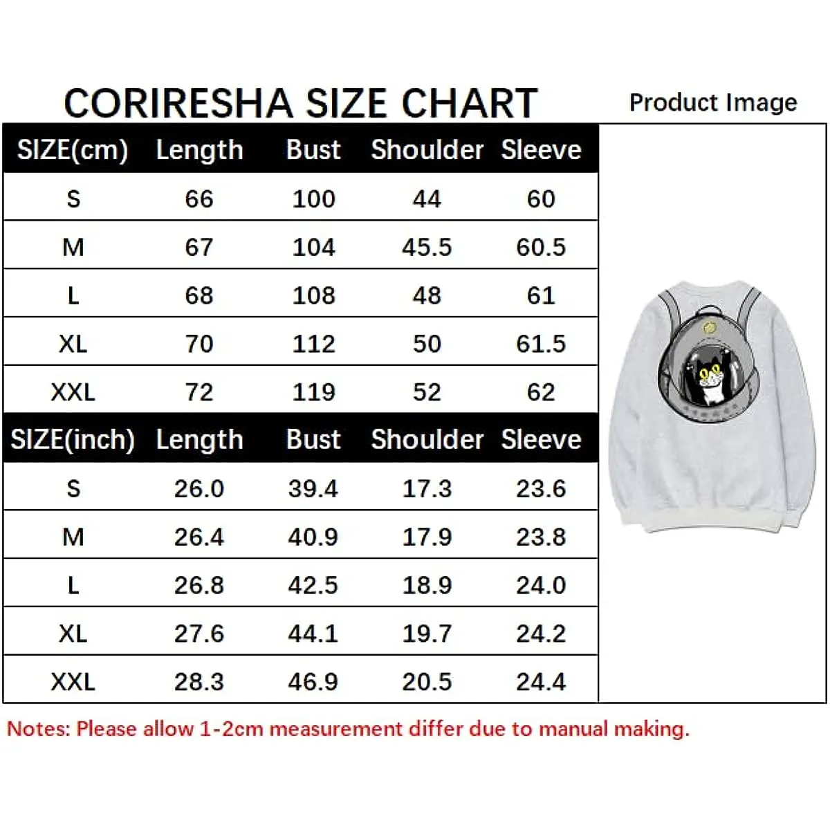 CORIRESHA Cat Lovers Sweatshirt Crewneck Long Sleeve Casual Soft Teen Cute Pullover