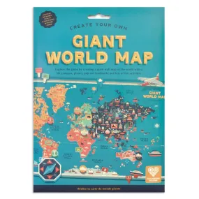 Create Your Own Giant World Map