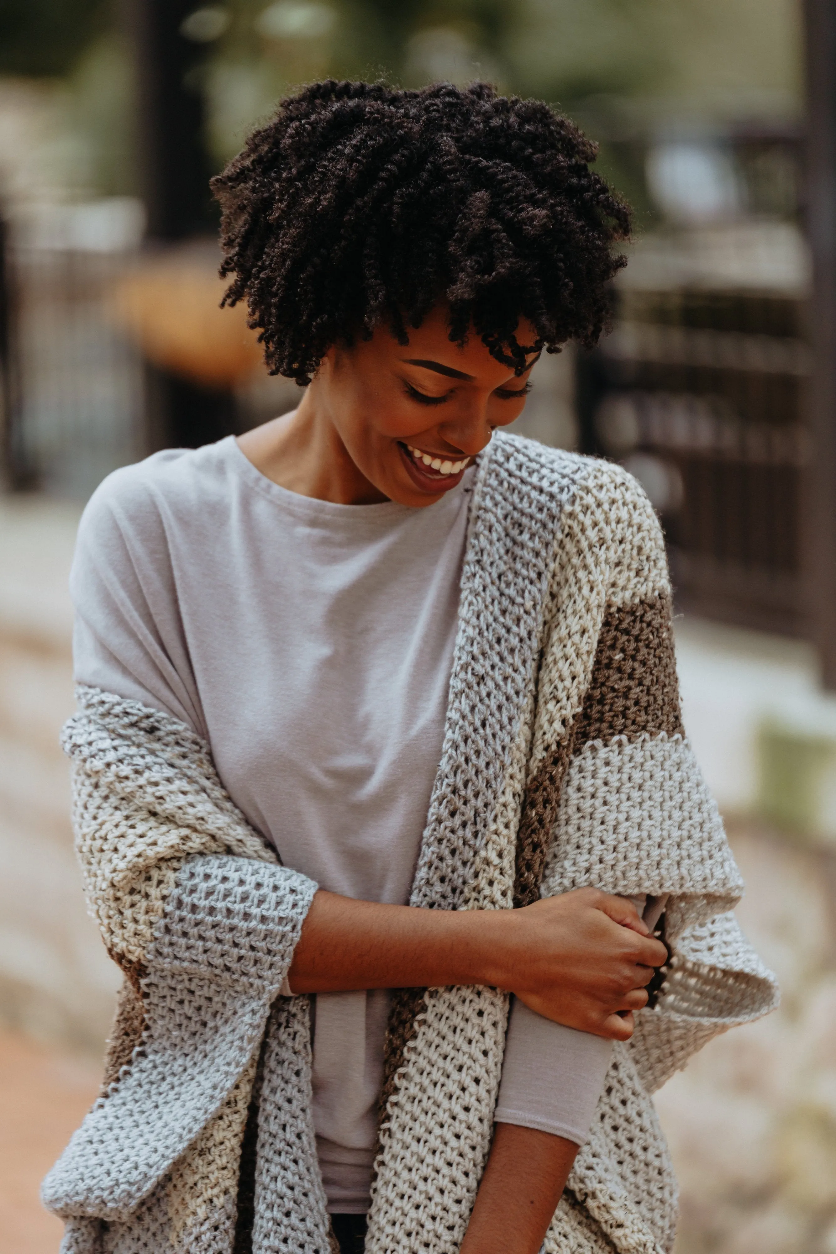 Crochet Kit - Patchwork Cardi