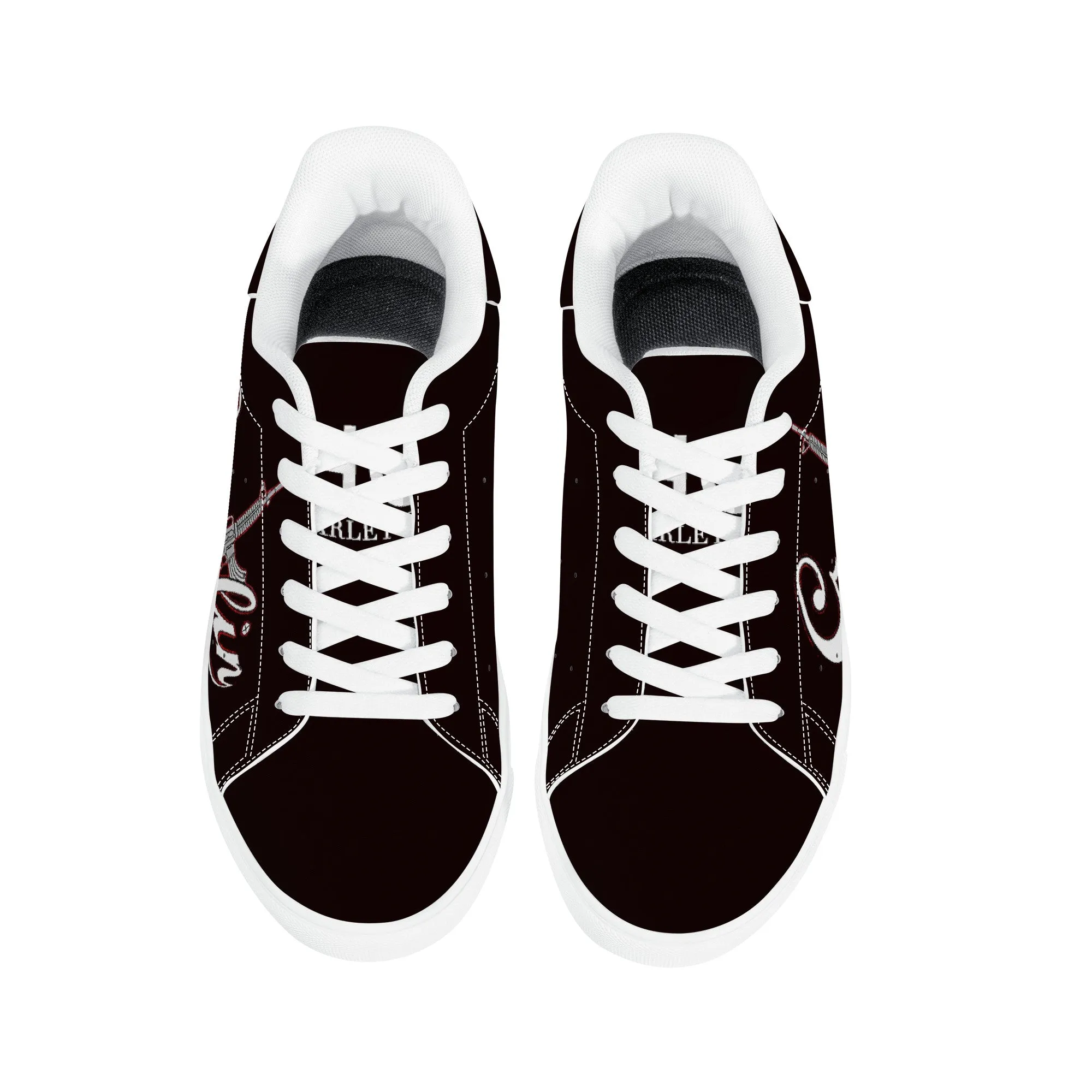 Crooklin Vegan Leather Sneakers | Low Top Customized | Shoe Zero