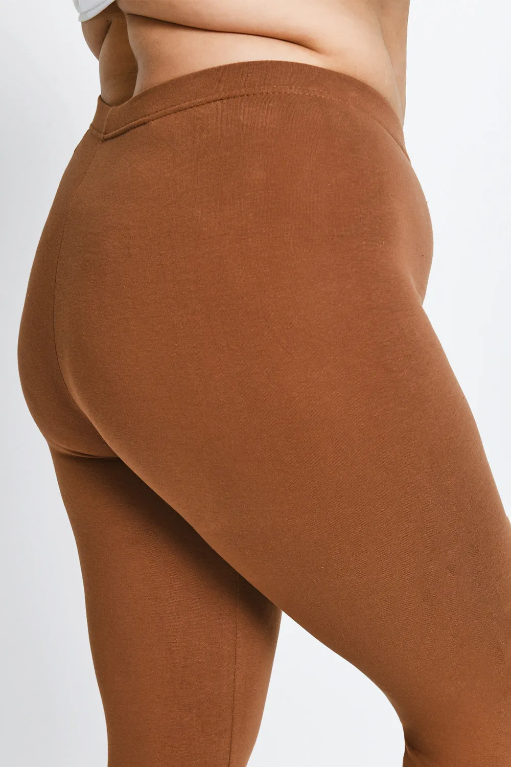 Curve Everyday Leggings - Mocha Brown