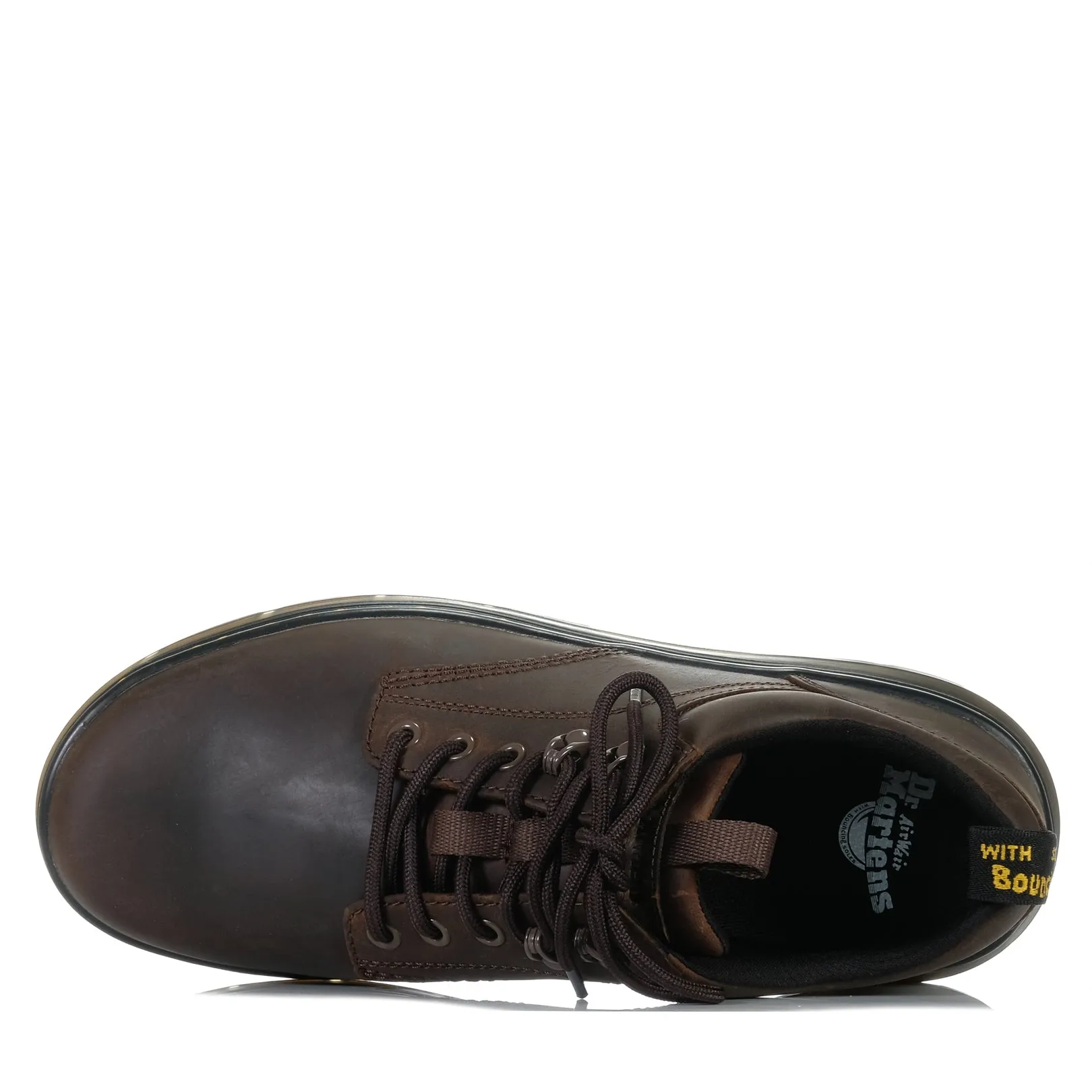 Dr Martens Reeder 5 Tie Shoe Crazy Horse Dark Brown