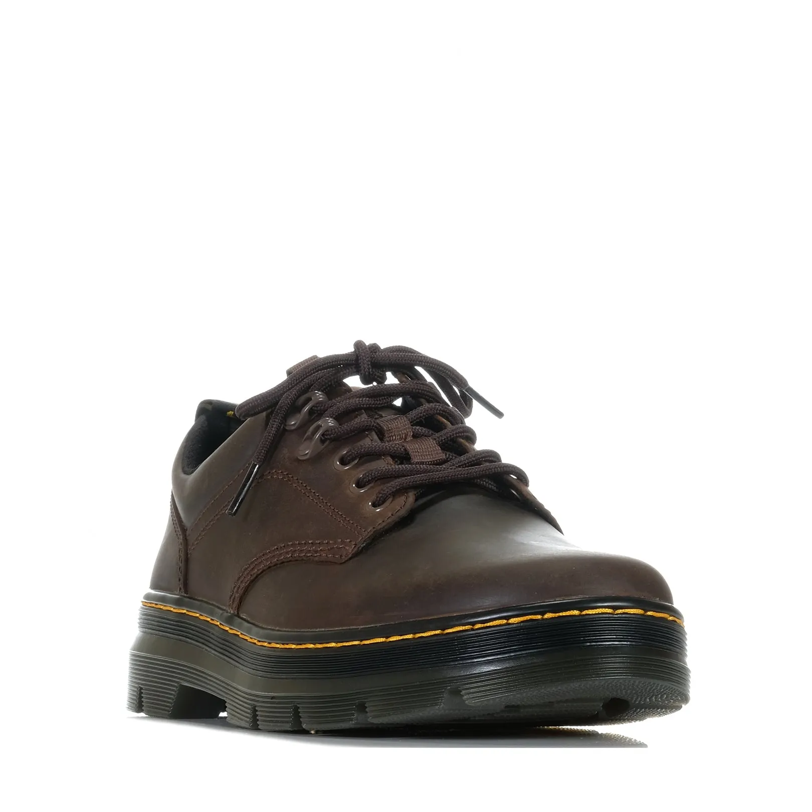 Dr Martens Reeder 5 Tie Shoe Crazy Horse Dark Brown