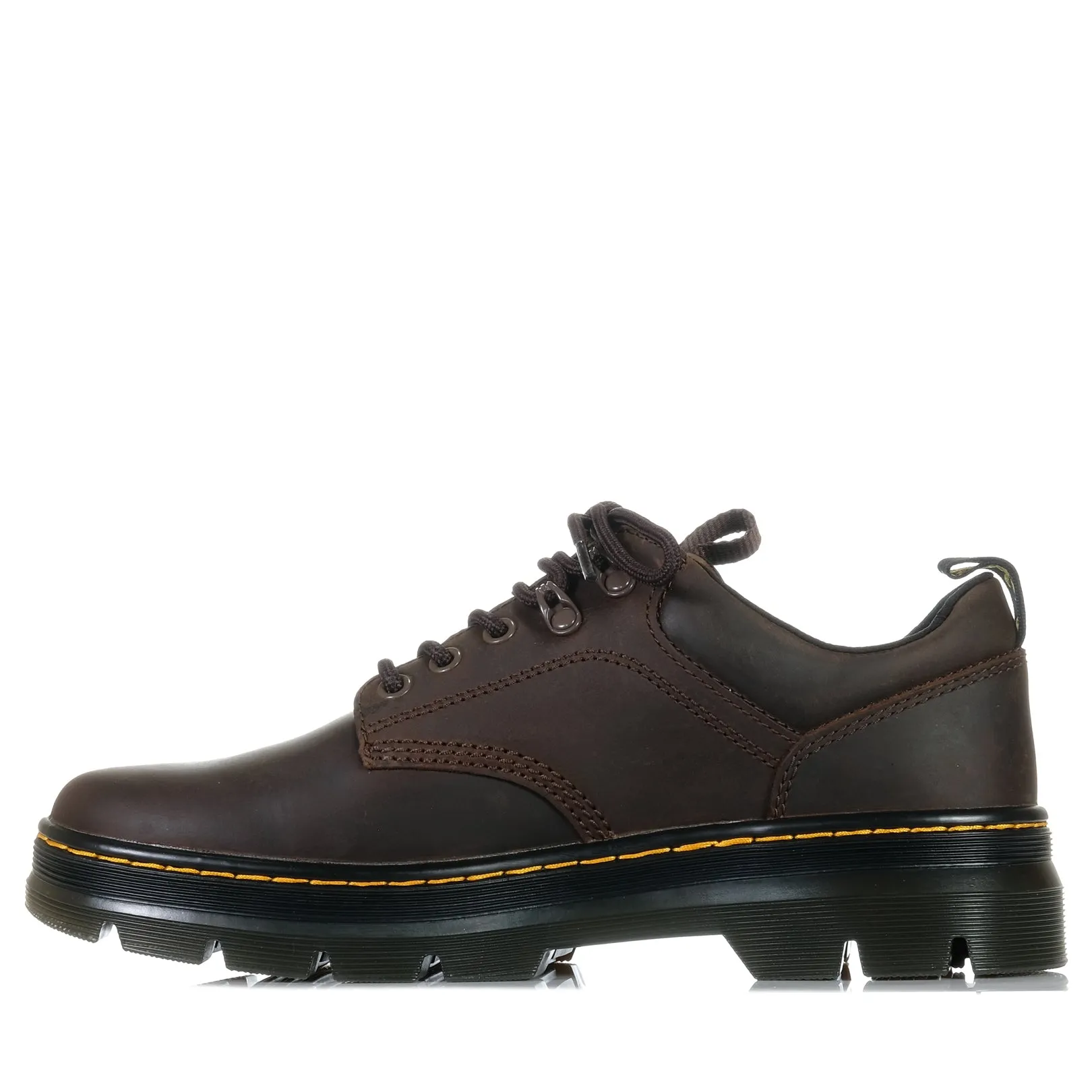 Dr Martens Reeder 5 Tie Shoe Crazy Horse Dark Brown