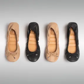 Exclusive Halle Leather Ballet Flat