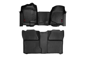 Floor Mats | FR & RR | OV Hump | Crew | Chevrolet Silverado/GMC Sierra 1500/2500HD | 2007-2013