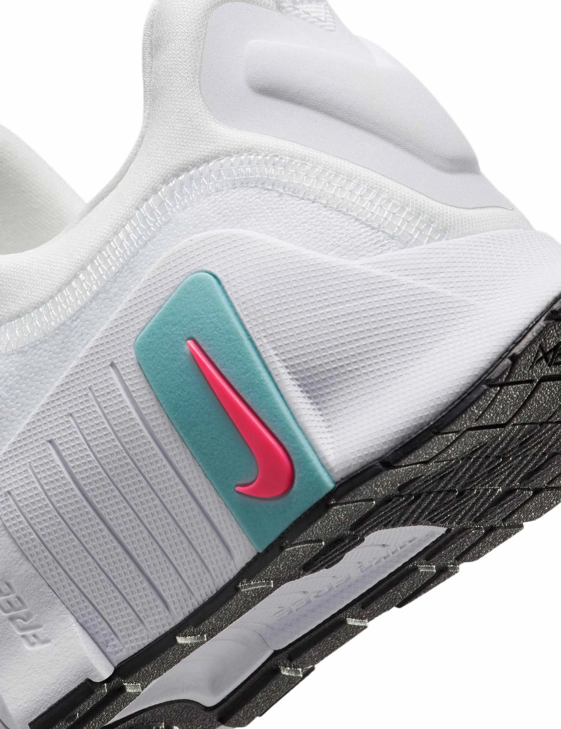 Free Metcon 6 Shoes - White/Denim Turquoise/Black/Hot Punch