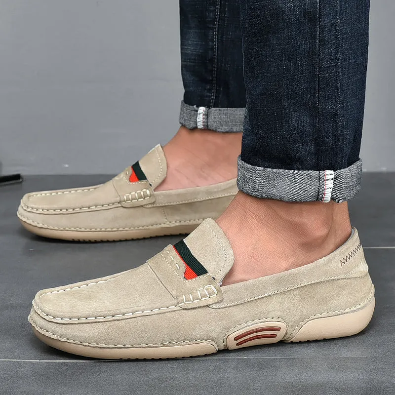 GENOVA GENUINE SUEDE LOAFERS