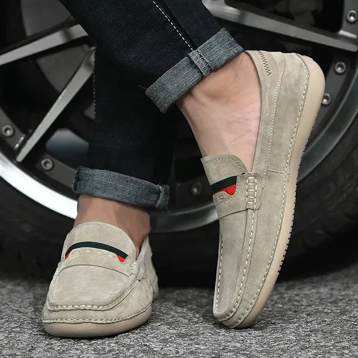 GENOVA GENUINE SUEDE LOAFERS