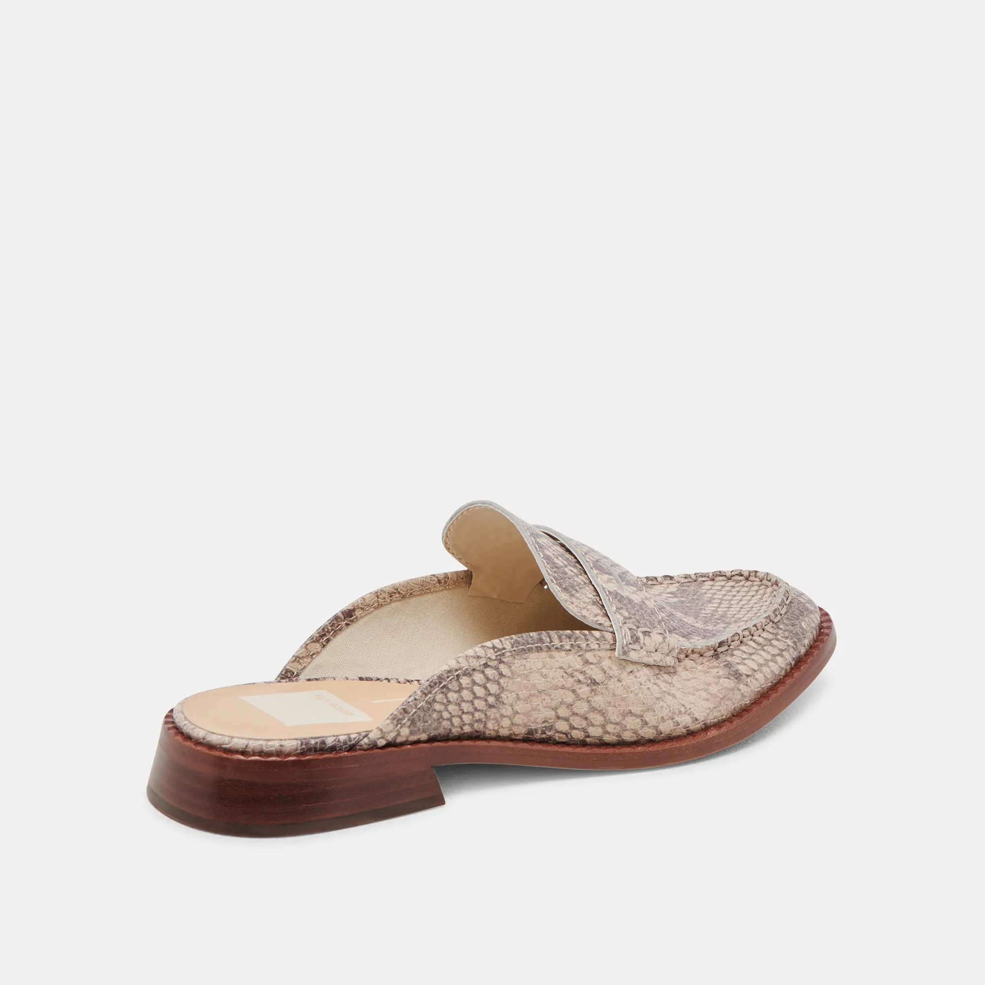 HAVAN LOAFERS SAND SNAKE EMBOSSED