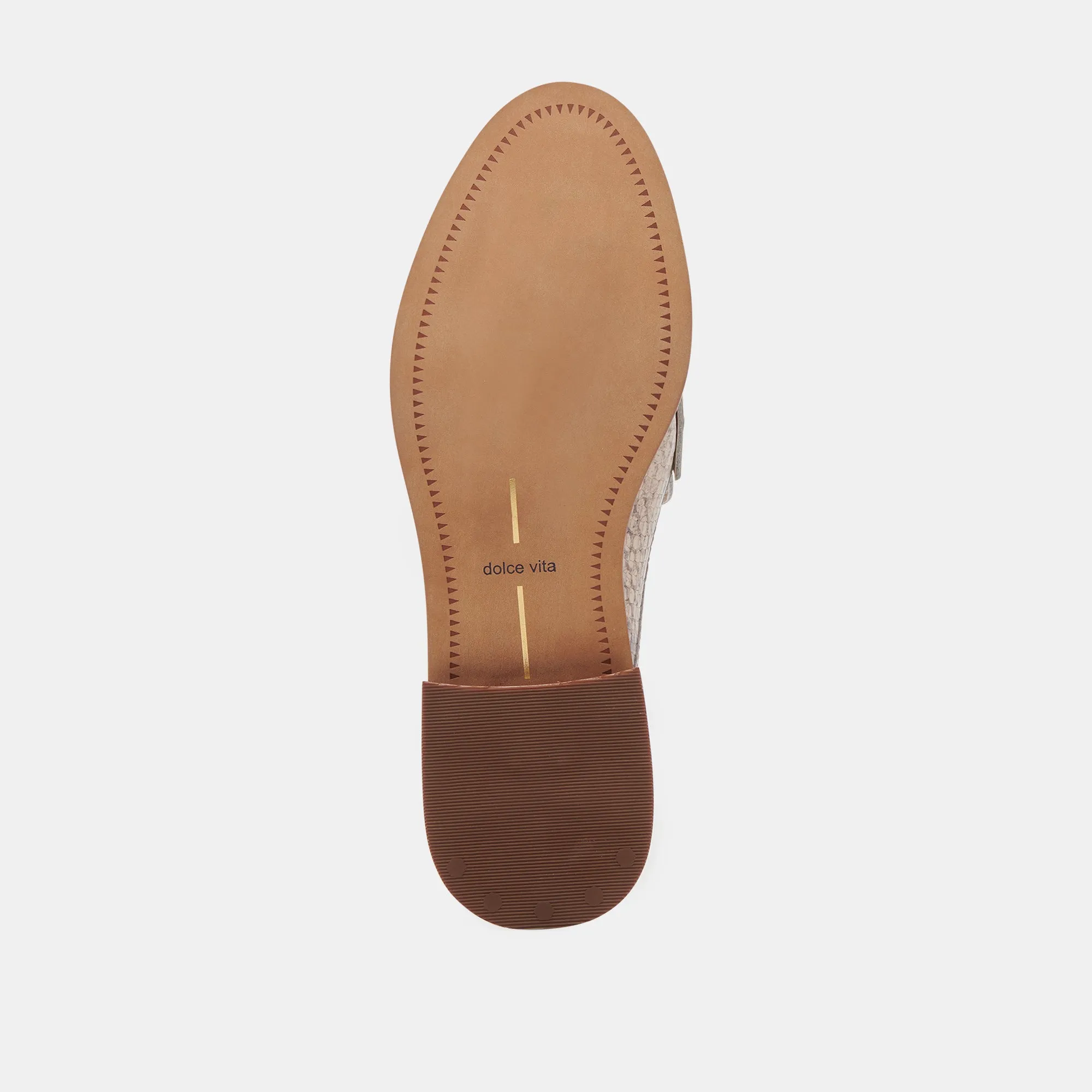 HAVAN LOAFERS SAND SNAKE EMBOSSED