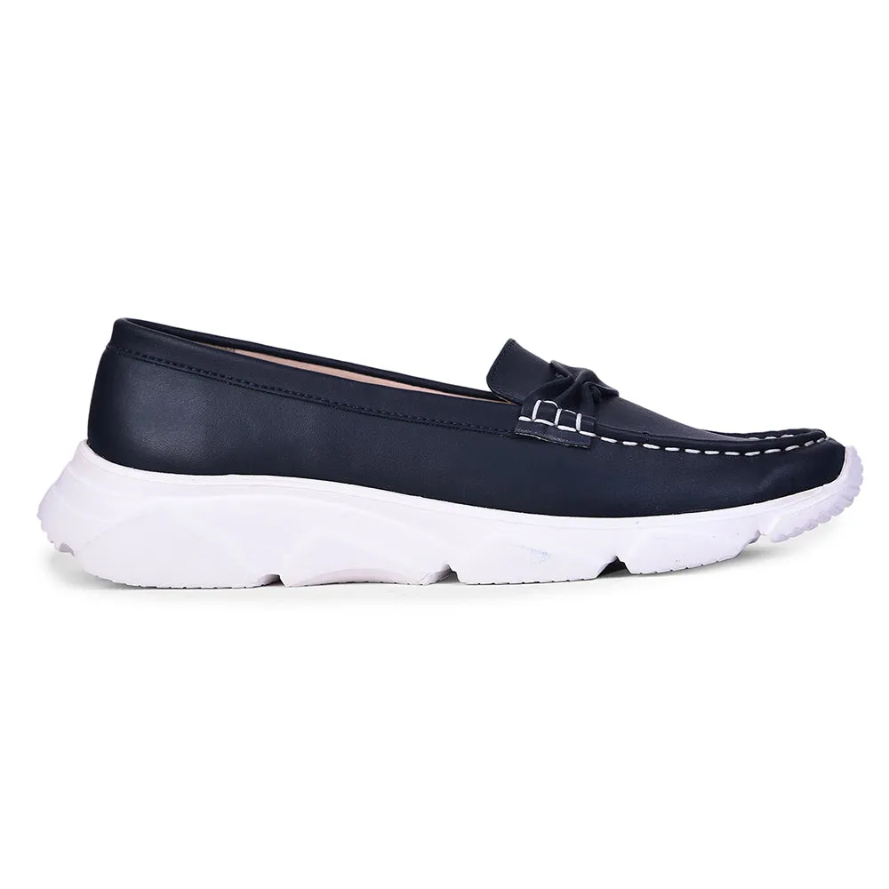 Healers Casual Blue Loafers For Women C275-01 By Liberty