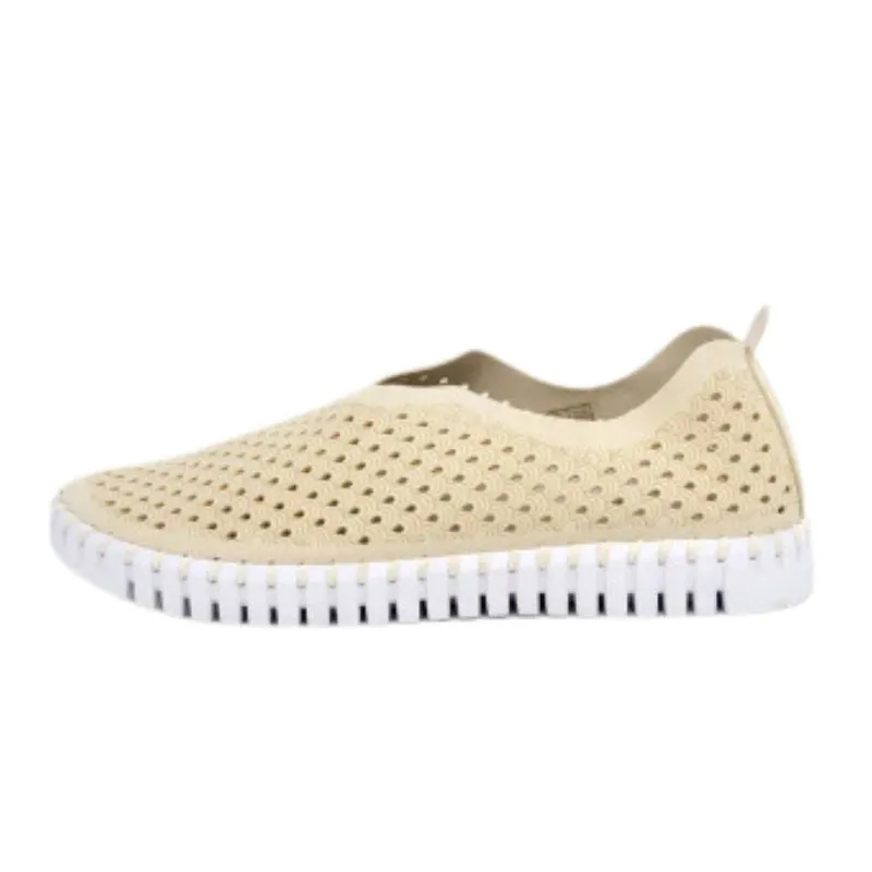 Ilse Jacobsen Tulip 139 Beige Women's Slip On Flats