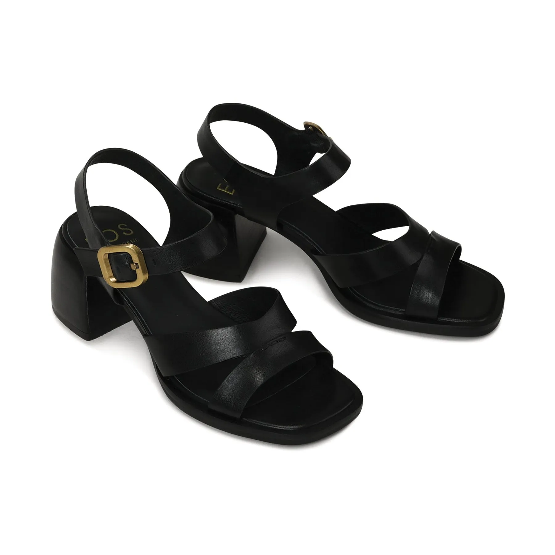 ISOKEN BLOCK HEEL SANDAL