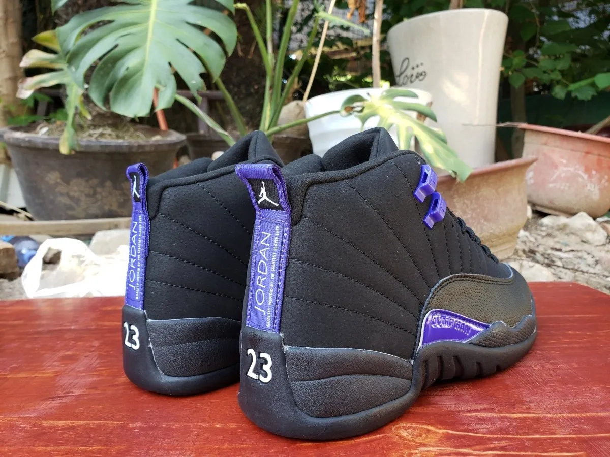 JORDAN 12 RETRO x BLACK DARK CONCORD