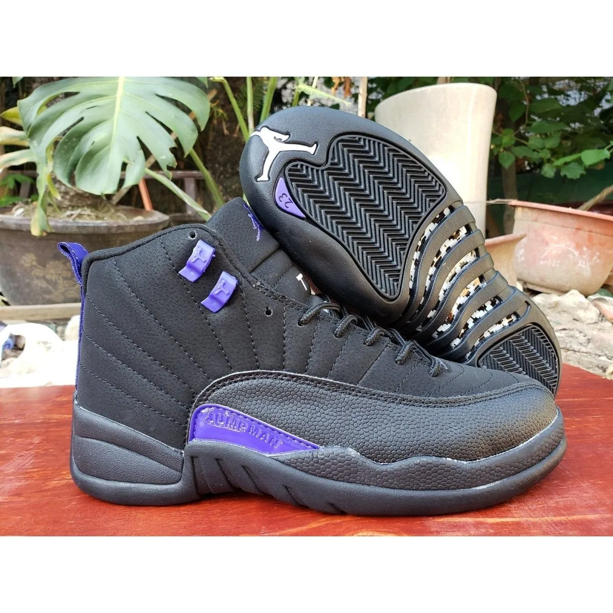 JORDAN 12 RETRO x BLACK DARK CONCORD