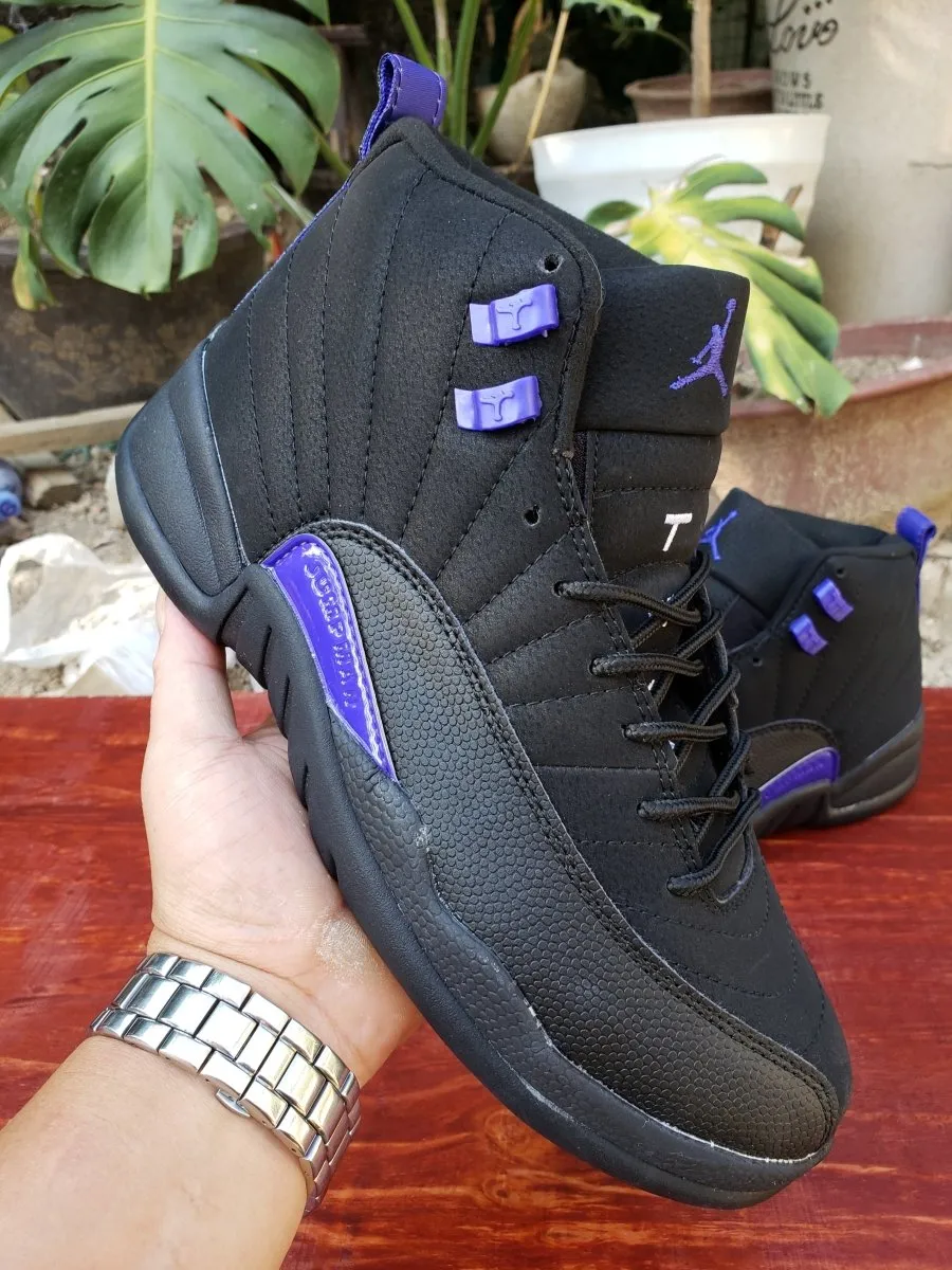 JORDAN 12 RETRO x BLACK DARK CONCORD