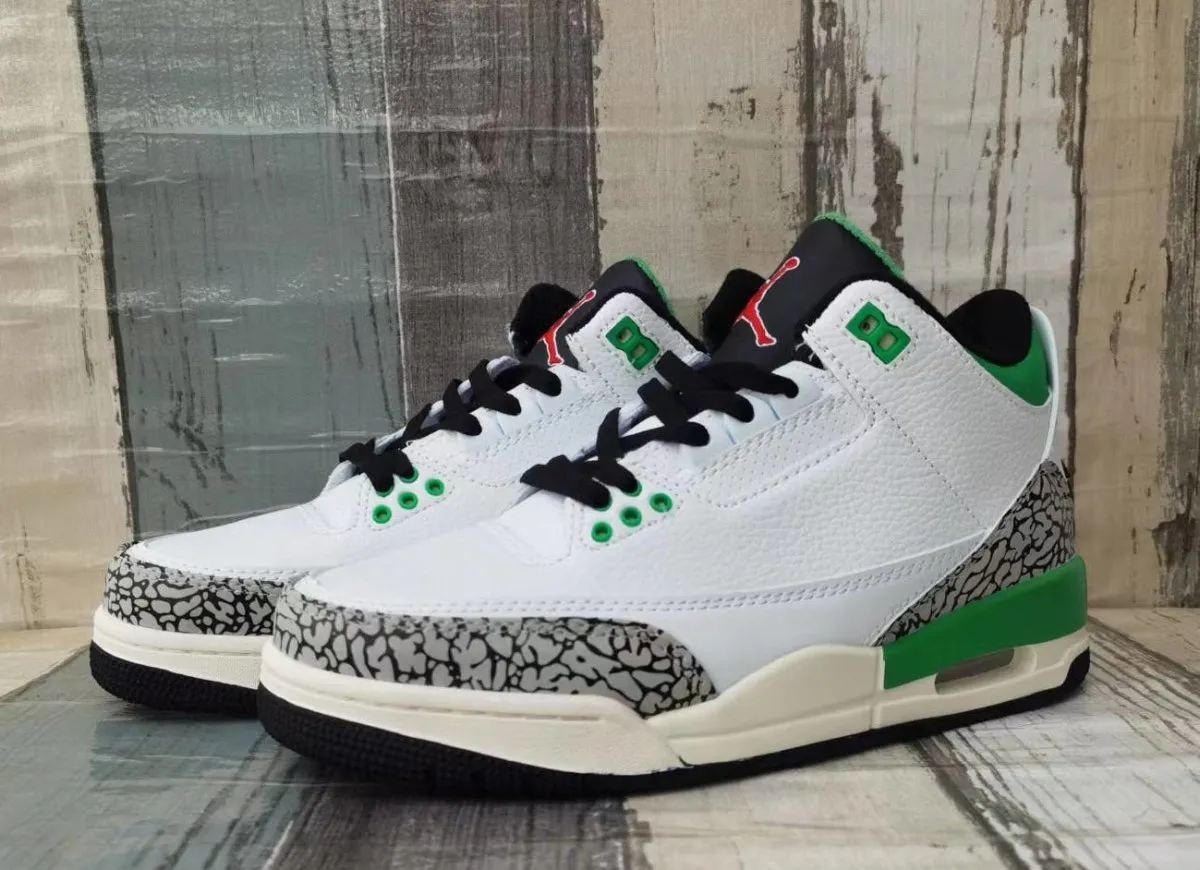 JORDAN 3 x LUCKY GREEN