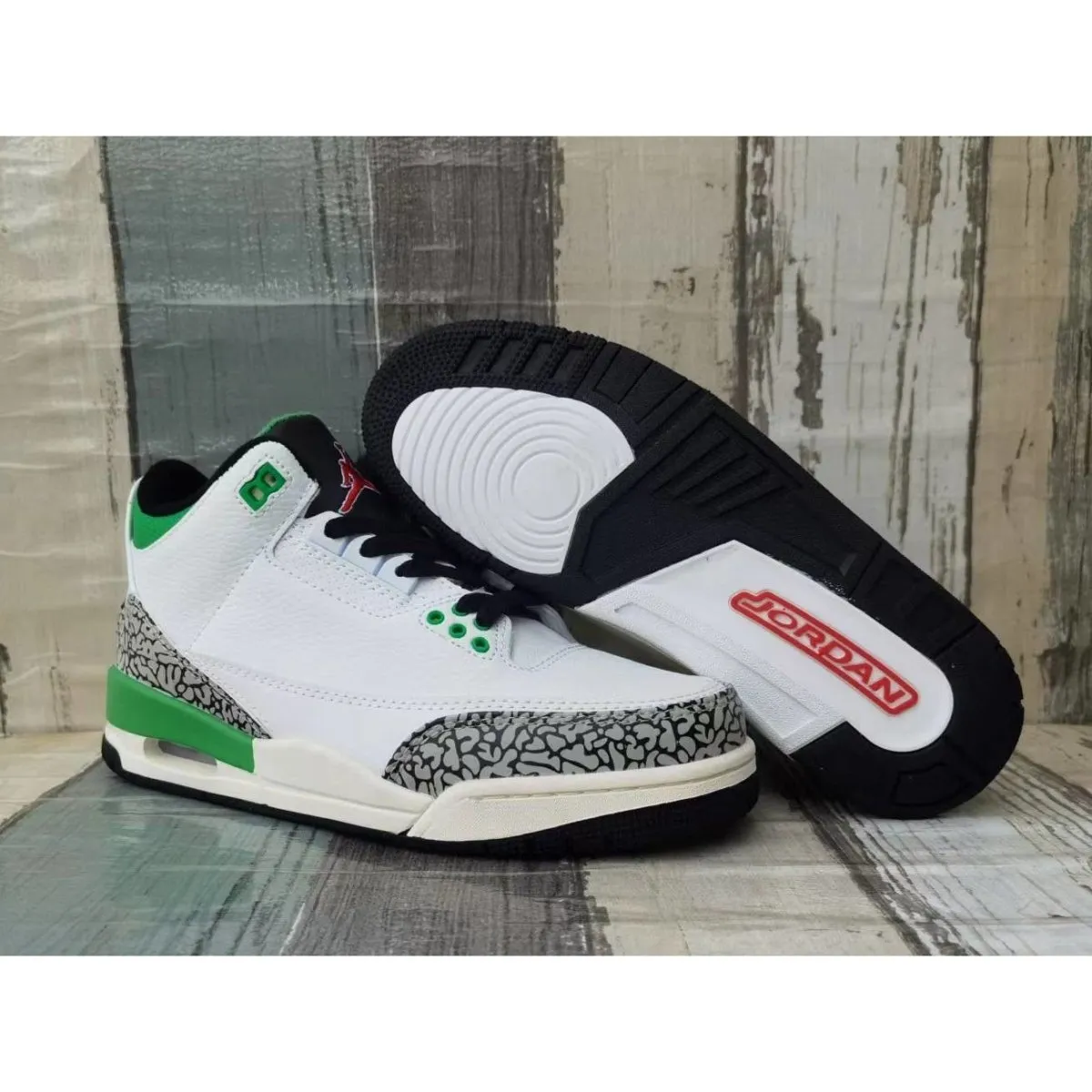 JORDAN 3 x LUCKY GREEN