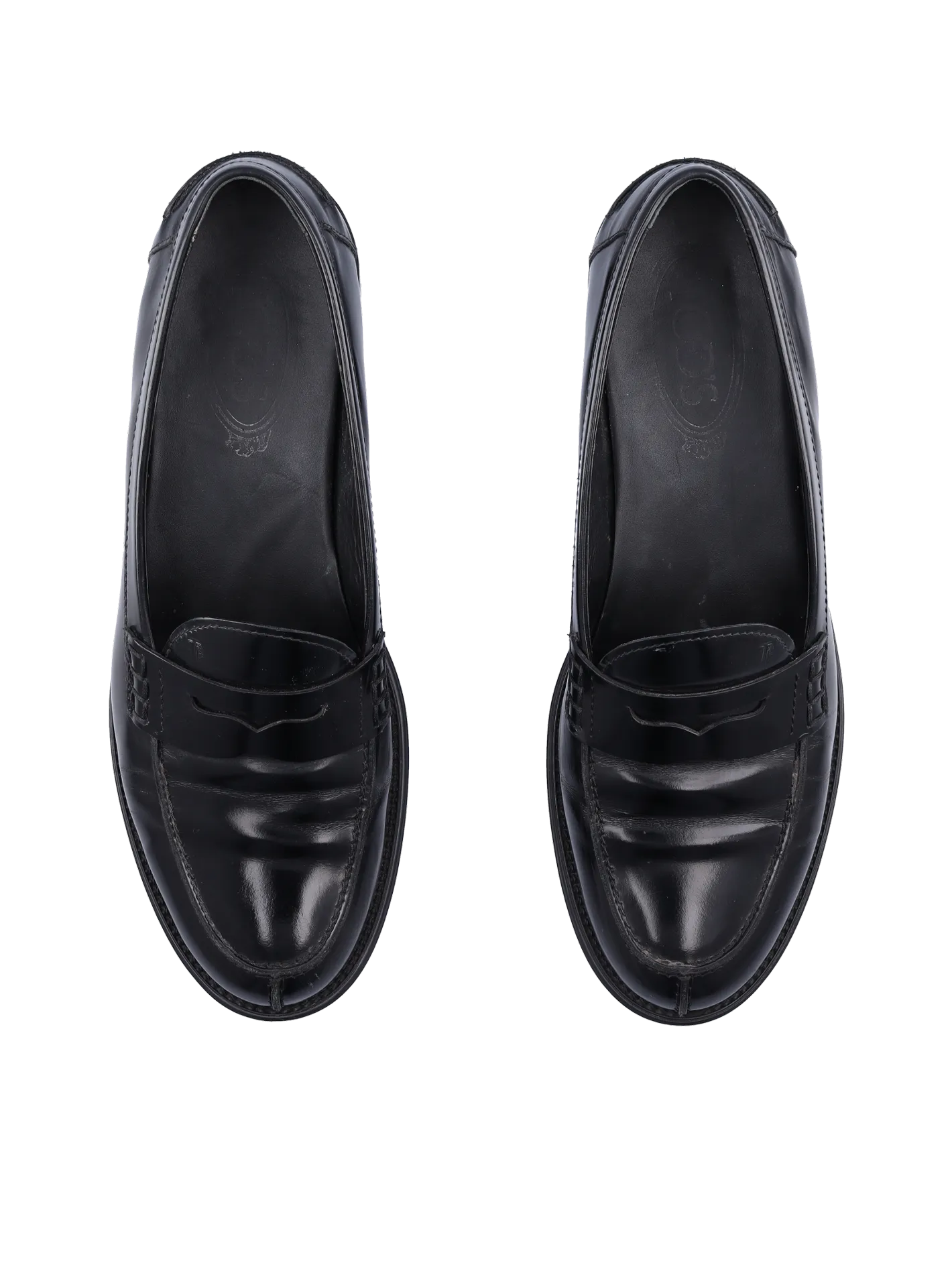 leather penny loafers