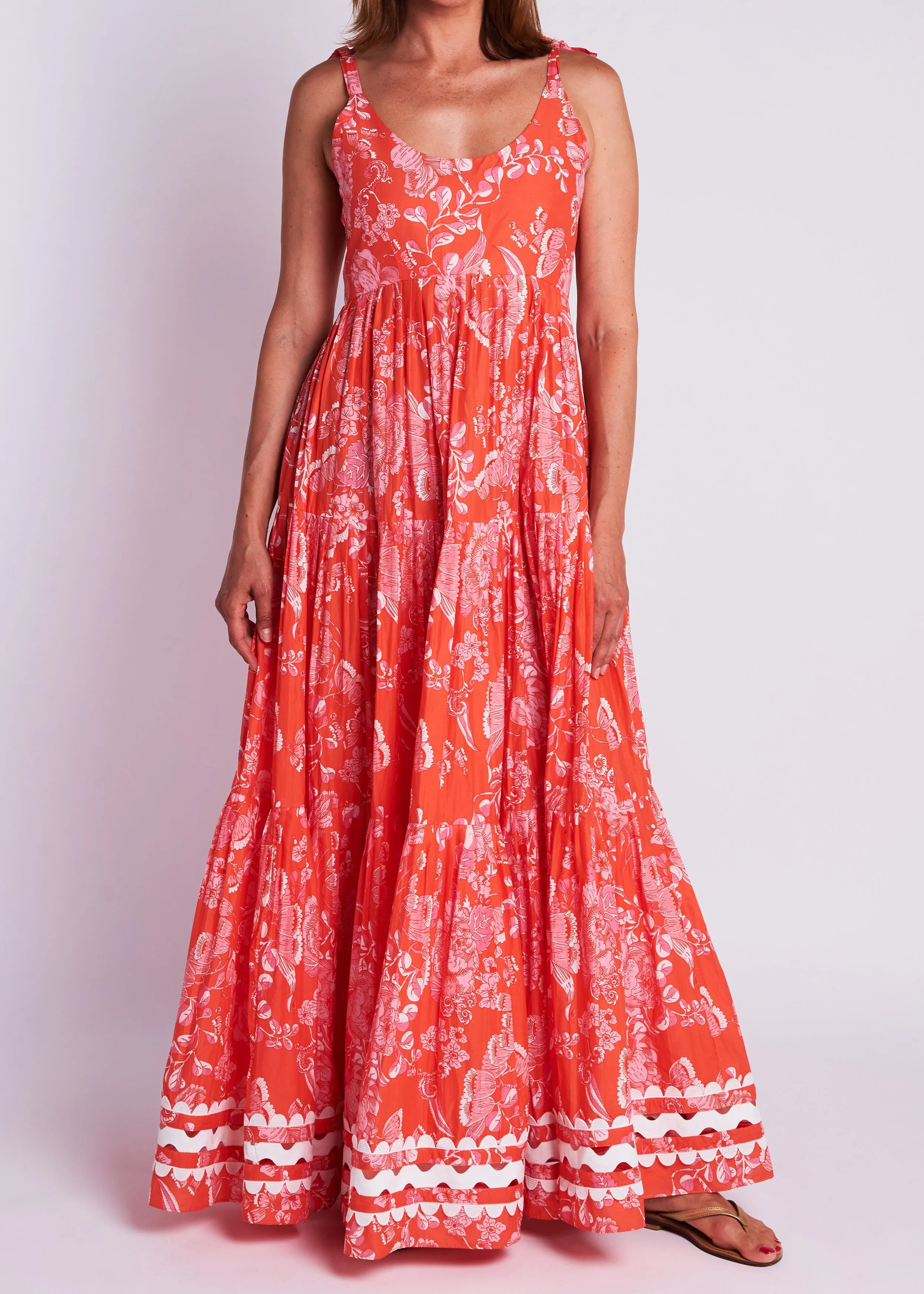 Maisie Dress - Cordelia Coral