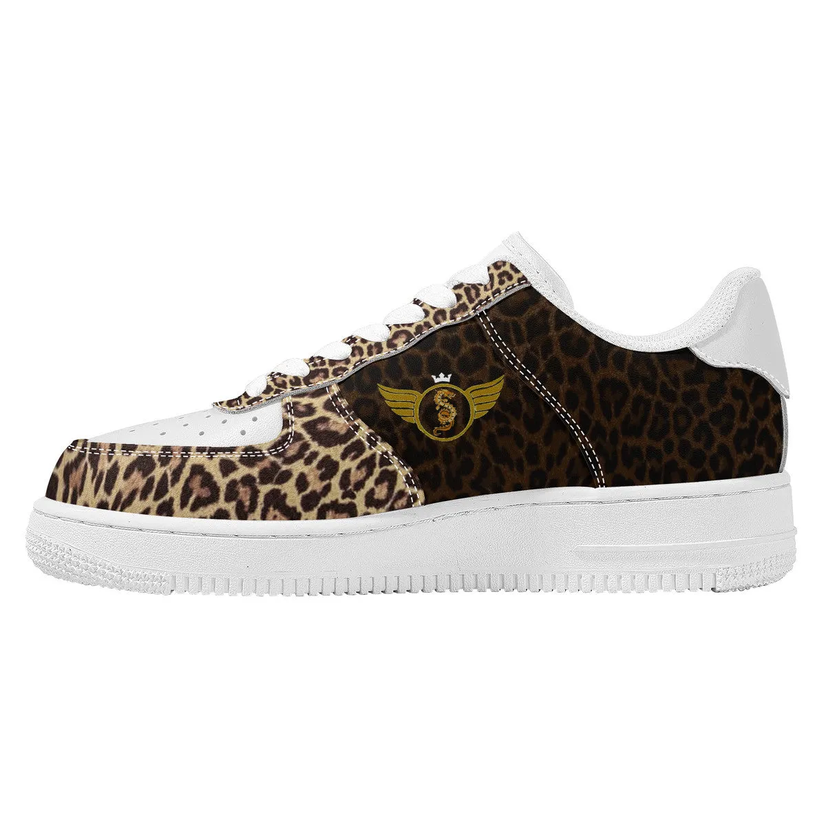 Majestic Cheetah and Black Print | High Top Customized | Shoe Zero