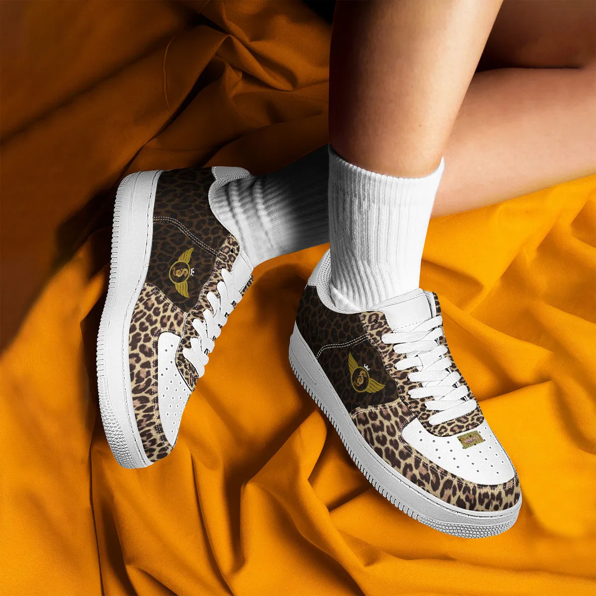 Majestic Cheetah and Black Print | High Top Customized | Shoe Zero