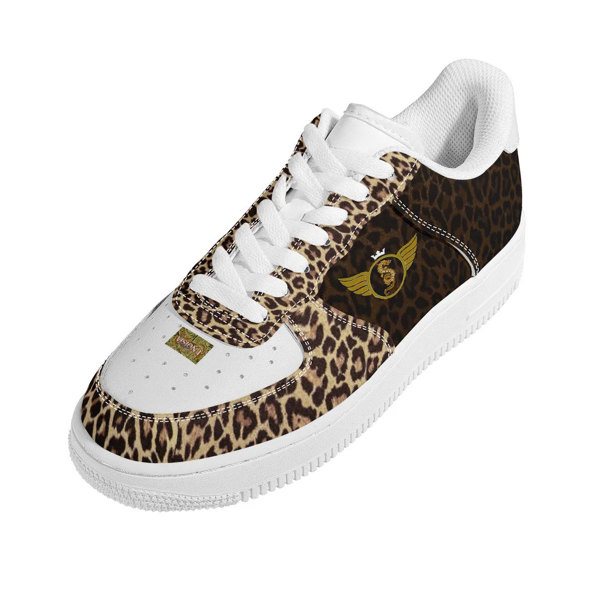 Majestic Cheetah and Black Print | High Top Customized | Shoe Zero