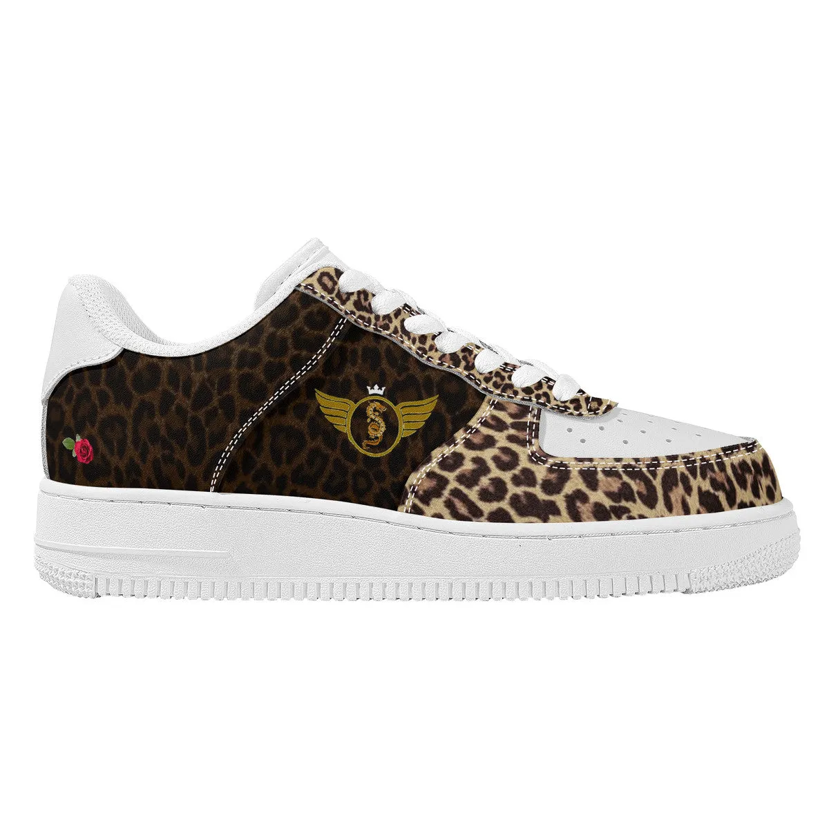 Majestic Cheetah and Black Print | High Top Customized | Shoe Zero