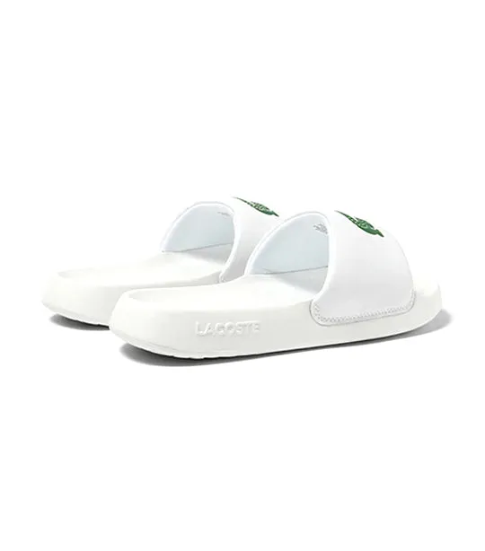 Men's Croco 1.0 Synthetic Slides White/Green